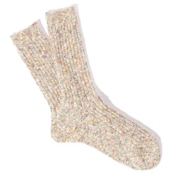 Femme Anonymous ISM Chaussettes|Chaussettes-- Chaussettes Homespan - Jaune