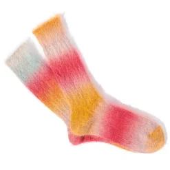 Femme Anonymous ISM Chaussettes|Chaussettes-- Chaussettes Mohair - Orange