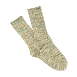 Femme Anonymous ISM Chaussettes|Chaussettes-- Chaussettes 5 Color Mix - Kaki