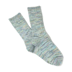 Femme Anonymous ISM Chaussettes|Chaussettes-- Chaussettes 5 Color Mix - Sax