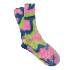 Femme Anonymous ISM Chaussettes|Chaussettes-- Chaussettes Tie Dye - Rose