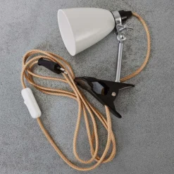 245 ORIGINAL BTC Lampes-Applique à pince Hector - Small Dome