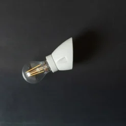 146 MANUFACTUM Appliques-Applique en porcelaine, base oblique