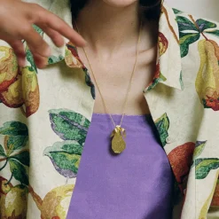 Femme APRES SKI Colliers-Après Ski - Collier Pera - Doré