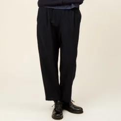 Femme APUNTOB Pantalons-- Pantalon Droit - Nuit