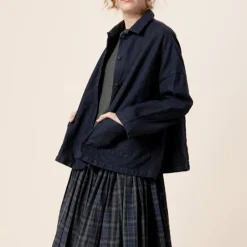 Femme APUNTOB Vestes-- Veste oversize - Bleu