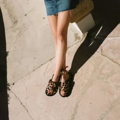 Femme Arizona Love Sandales-- Sandales Vegas - Leopard