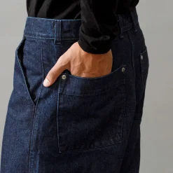 Homme Arpenteur L'esprit Merci|Pantalons-- Pantalon 5 Poches - Indigo