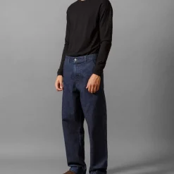 Homme Arpenteur L'esprit Merci|Pantalons-- Pantalon 5 Poches - Indigo