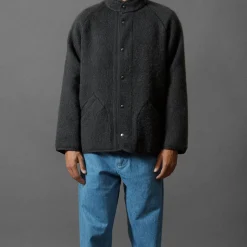 Homme Arpenteur Vestes-- Veste Contour - Gris foncé