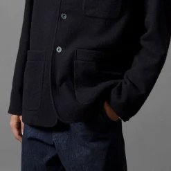 Homme Arpenteur Vestes-- Veste Fox J - Marine