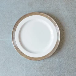 205 COSI TABELLINI Assiettes Plates-Assiette à dessert céramique et étain