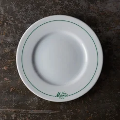 1859 ESSEASCREEN Assiettes Plates-Assiette à dessert "Rive Gauche" - Non Merci