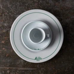 1859 ESSEASCREEN Assiettes Plates-Assiette à dessert "Rive Gauche" - Non Merci