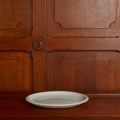 925 JARS CERAMISTES Assiettes Plates-Assiette Cantine - Craie