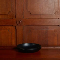 1950 INDIGENA Assiettes Creuses-Assiette Chamba - Noir