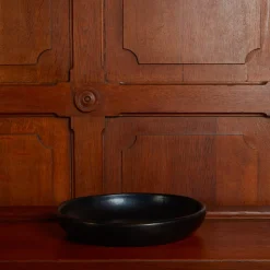 1950 INDIGENA Assiettes Creuses-Assiette Chamba - Noir