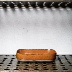 259 SERAX Assiettes|Assiettes Creuses-Assiette creuse en grès n°5 - Ocre