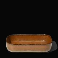 259 SERAX Assiettes|Assiettes Creuses-Assiette creuse en grès n°5 - Ocre