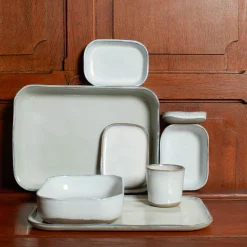 259 SERAX Assiettes|Assiettes Creuses-Assiette creuse en grès n°8 - Mastic