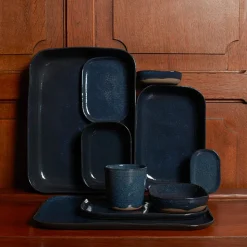 259 SERAX Assiettes|Assiettes Creuses-Assiette creuse en grès n°8 - Orage