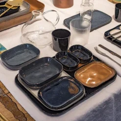 259 SERAX Assiettes|Assiettes Creuses-Assiette creuse en grès n°8 - Orage