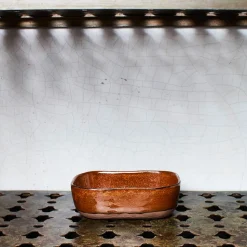 259 SERAX Assiettes|Assiettes Creuses-Assiette creuse en grès n°6 - Ocre