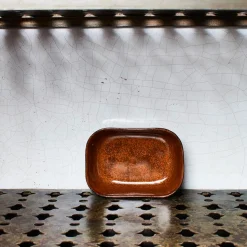 259 SERAX Assiettes|Assiettes Creuses-Assiette creuse en grès n°6 - Ocre