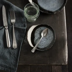 925 JARS CERAMISTES Assiettes Plates-Assiette en céramique Wabi - Bleu