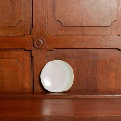 925 JARS CERAMISTES Assiettes Plates-Assiette en grès émaillé Wabi - Rose