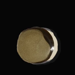 925 JARS CERAMISTES Assiettes Plates-Assiette en grès émaillé Wabi - Seidou Kaki