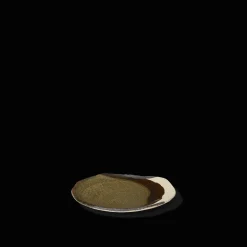 925 JARS CERAMISTES Assiettes Plates-Assiette en grès émaillé Wabi - Seidou Kaki