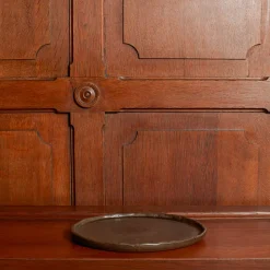 1294 VASICOL Assiettes Plates-Assiette Nativia - Marron