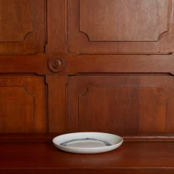 259 SERAX Assiettes Plates-Assiette Ottolenghi - Blanc striée Bleu