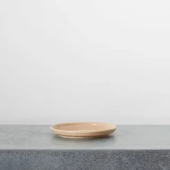 2031 MARUMITSU POTERIE Assiettes Plates-Assiette plate Causette - Beige