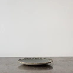 925 JARS CERAMISTES Assiettes Plates-Assiette plate Dashi - Charbon