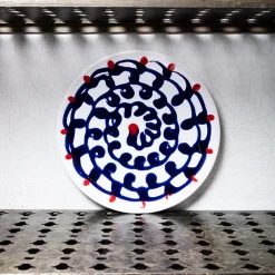 MERCI Assiettes Plates-Assiette plate en faïence Paola Navone