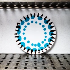 MERCI Assiettes Plates-Assiette plate en faïence Paola Navone