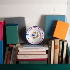 MERCI Assiettes Plates-Assiette plate en faïence Huîtres