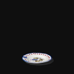 MERCI Assiettes Plates-Assiette plate en faïence Huîtres