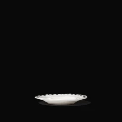 MERCI Assiettes Plates-Assiette plate en faïence Huîtres