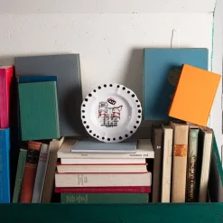 MERCI Assiettes Plates-Assiette plate en faïence Café