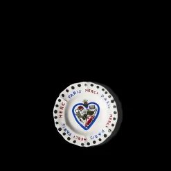 MERCI Assiettes Plates-Assiette plate en faïence