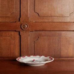 MERCI Assiettes Plates-Assiette plate en faïence Bistrot