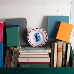 MERCI Assiettes Plates-Assiette plate en faïence Tour Eiffel