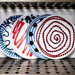 MERCI Assiettes Plates-Assiette plate en faïence Paola Navone