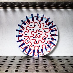 MERCI Assiettes Plates-Assiette plate en faïence Paola Navone