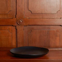 1636 DEARTIS Assiettes Plates-Assiette plate en grès - Noir