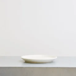 559 STONEWARE Assiettes Plates-Assiette plate en grès fin - Blanc