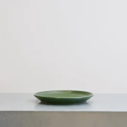 559 STONEWARE Assiettes Plates-Assiette plate en grès fin - Kaki